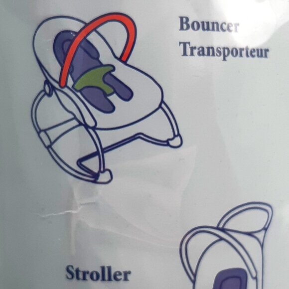 *New Infant Baby NHL Vancouver Canucks Navy Head Neck Support Car Seat Cushion - Picture 5 of 5